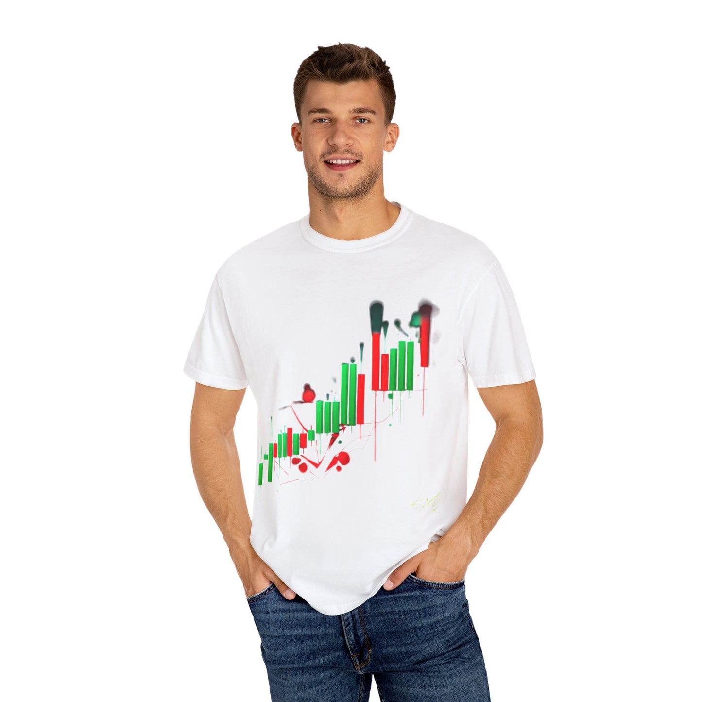 Trading Candlestick Pattern Unisex T-shirt