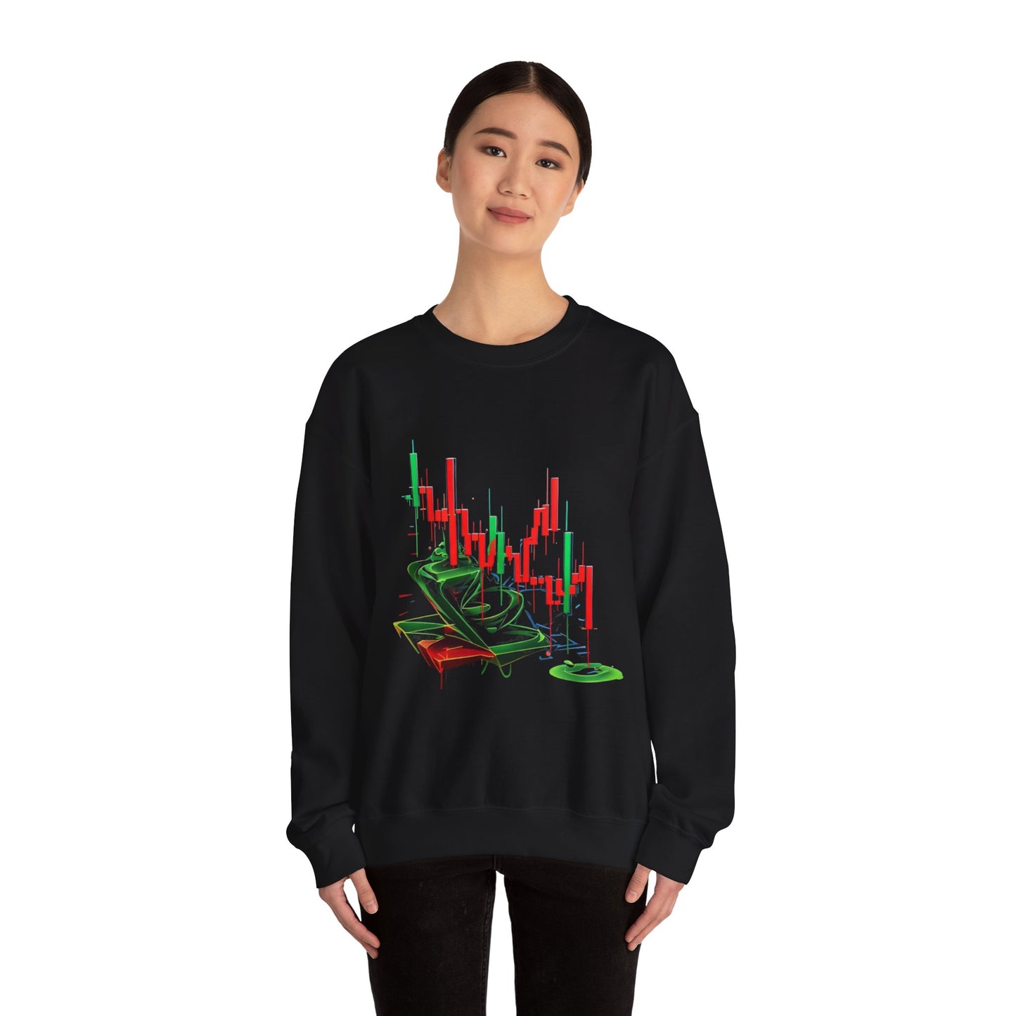 Trading Candlestick Chart Sweatshirt