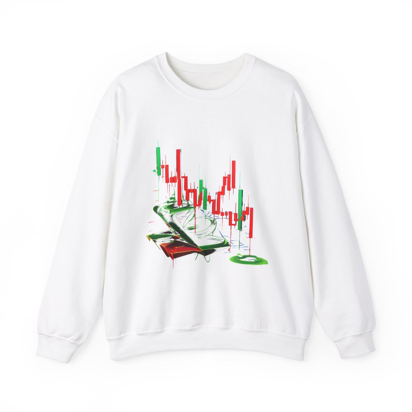 Trading Candlestick Chart Sweatshirt