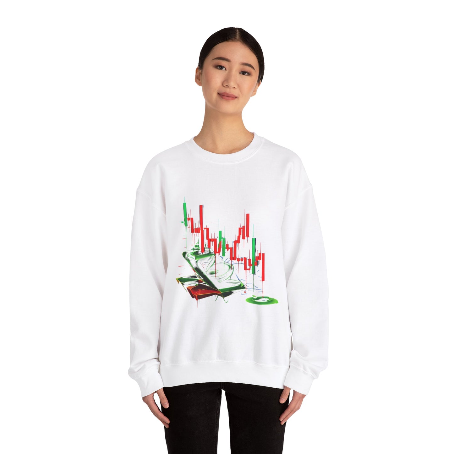 Trading Candlestick Chart Sweatshirt