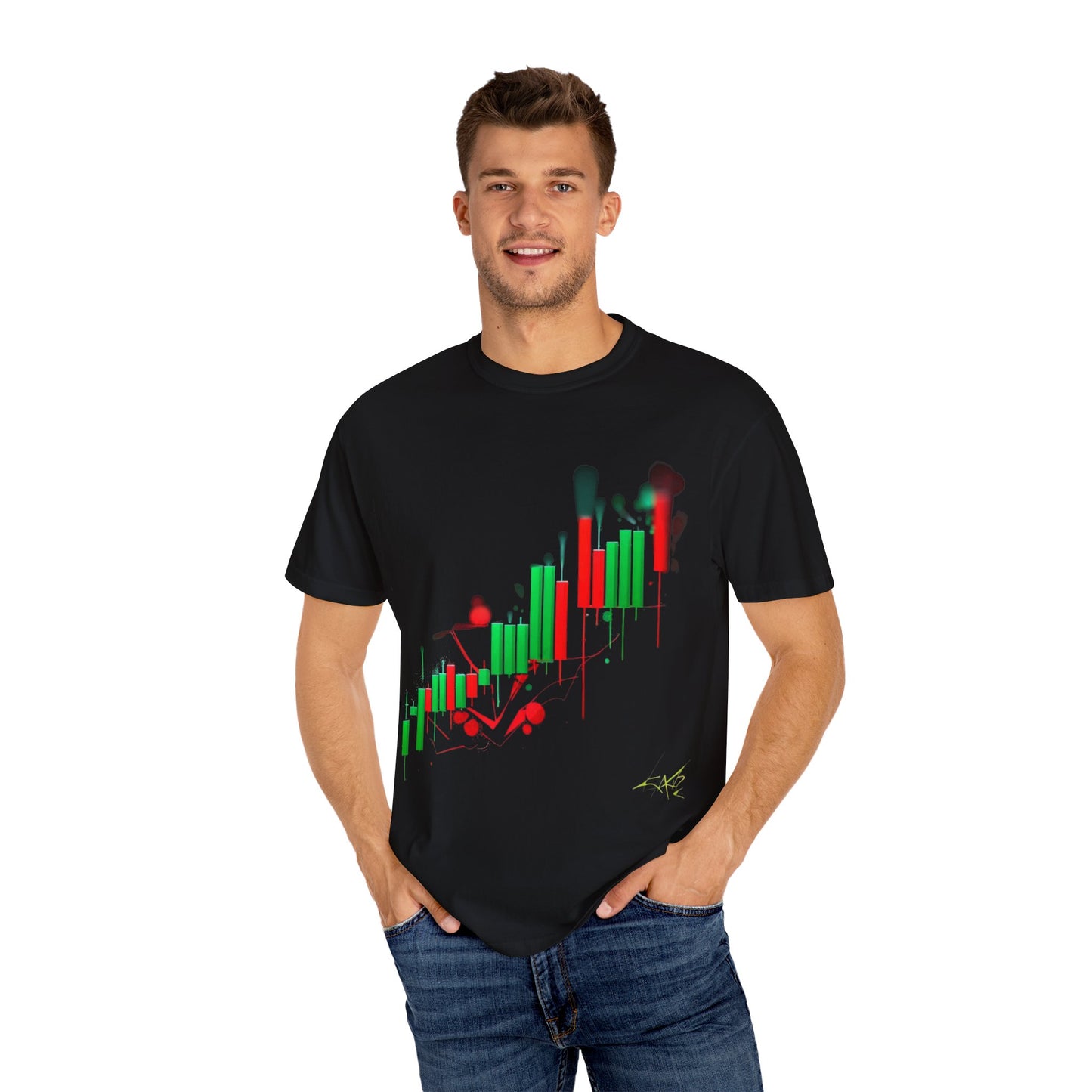 Trading Candlestick Pattern Unisex T-shirt