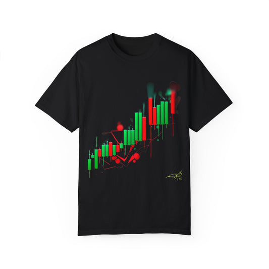 Trading Candlestick Pattern Unisex T-shirt