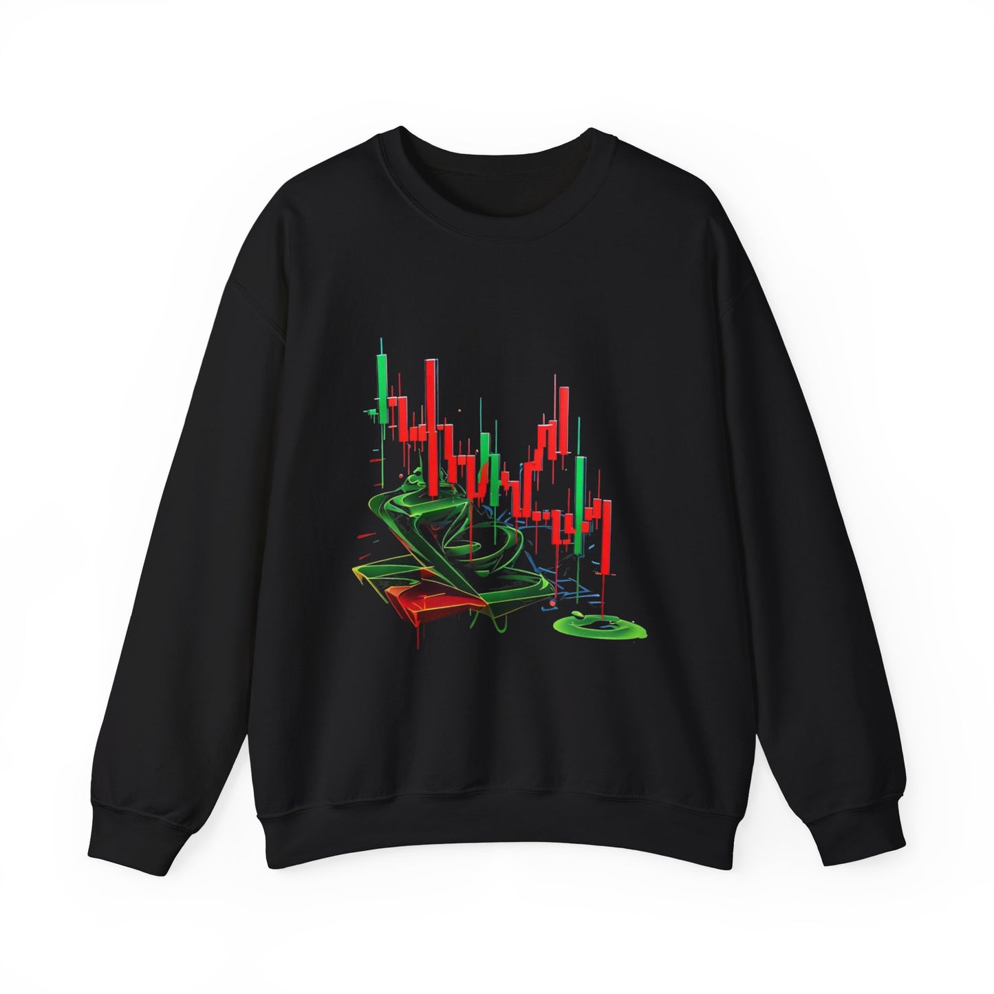 Trading Candlestick Chart Sweatshirt